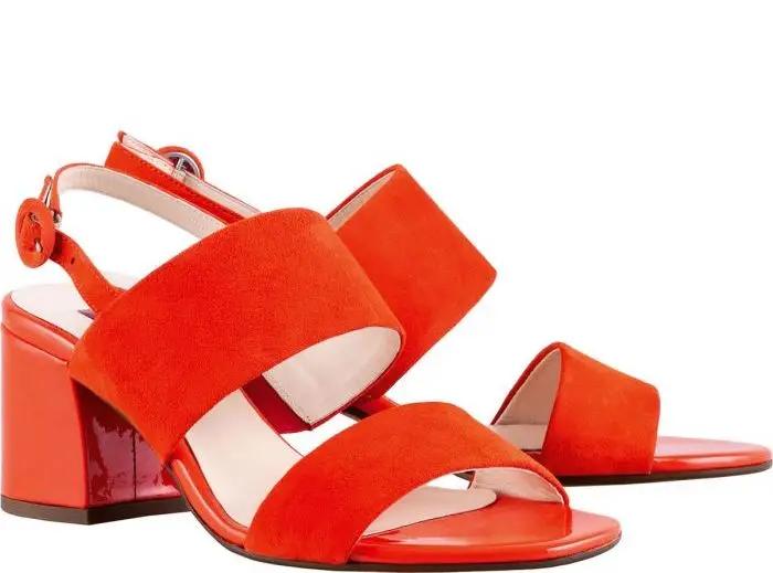 '9 - 10 5542 - 4200' sandalia mujer - naranja - Chaplinshoes'9 - 10 5542 - 4200' sandalia para mujer - naranjaHögl