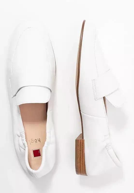 '9 - 101600 - 0200' dames loafer - wit - ChaplinshoesDamesloafer '9 - 101600 - 0200' - witHögl