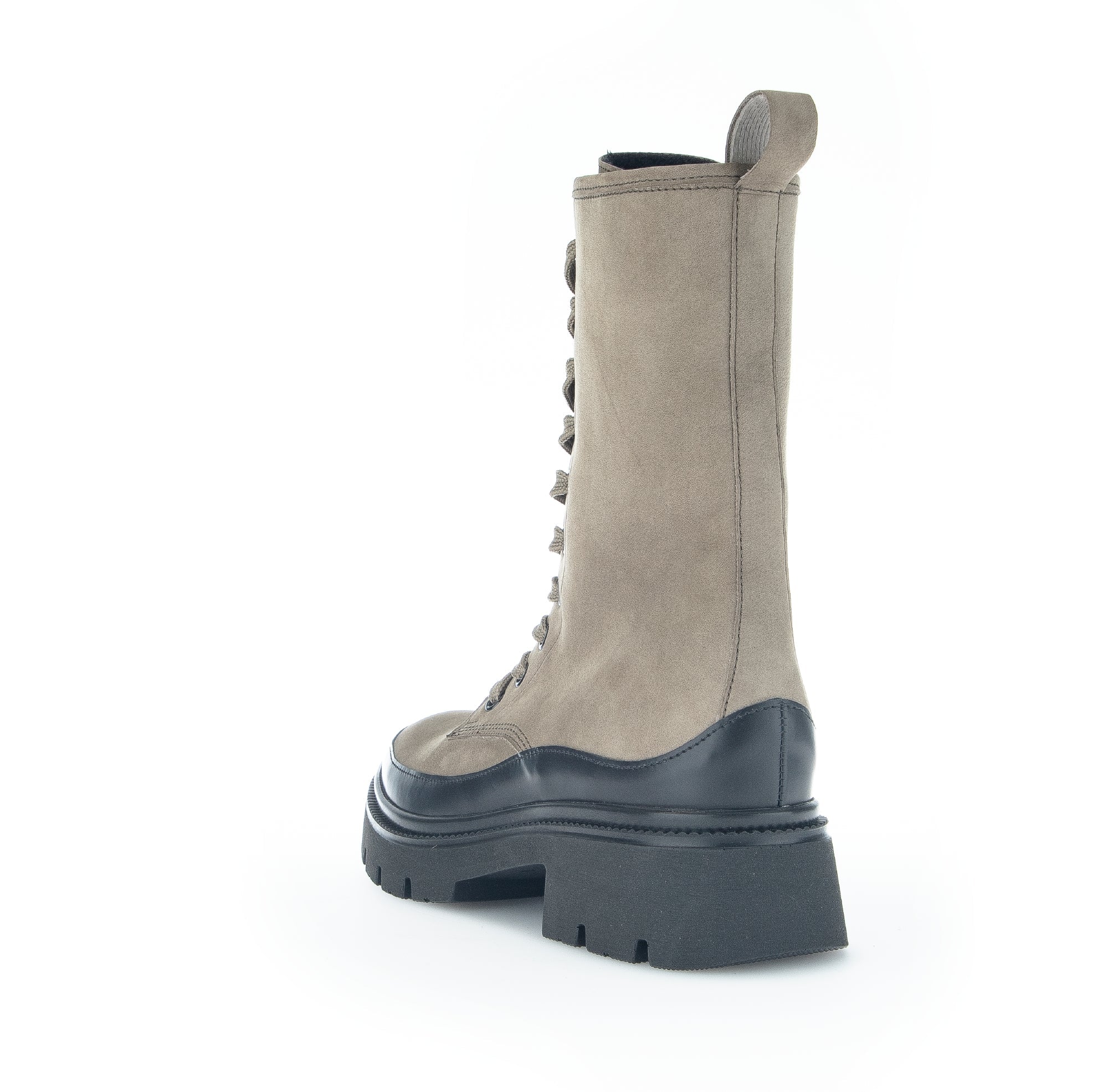 '91.831.11' dames middellange veter - ritssluiting - Groen - Chaplinshoes'91.831.11' dames middellange veter - ritssluiting - GroenGabor