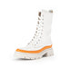 '91.831.30' women's medium long boot - white orange - Chaplinshoes'91.831.30' women's medium long boot - white orangeGabor