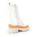 '91.831.30' women's medium long boot - white orange - Chaplinshoes'91.831.30' women's medium long boot - white orangeGabor
