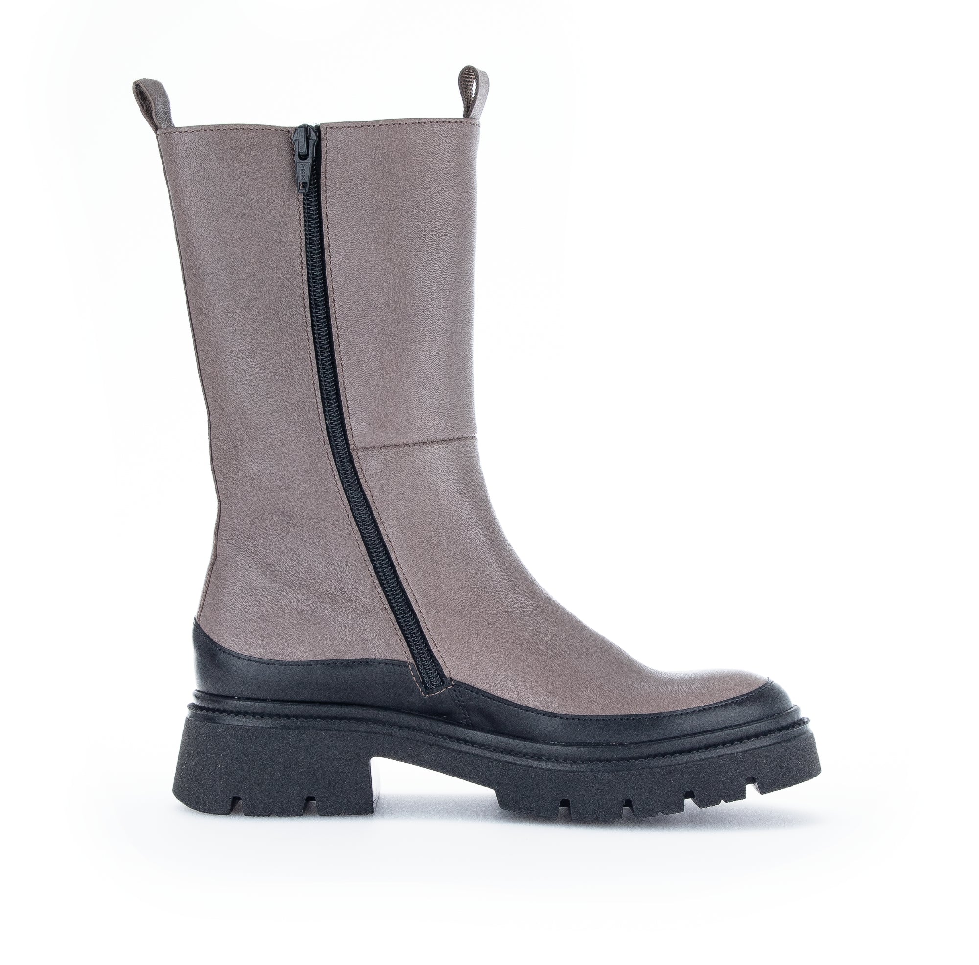 '91.834.29' bota media larga de mujer - Gris claro - Chaplinshoes'91.834.29' Bota media larga mujer - Gris claroGabor