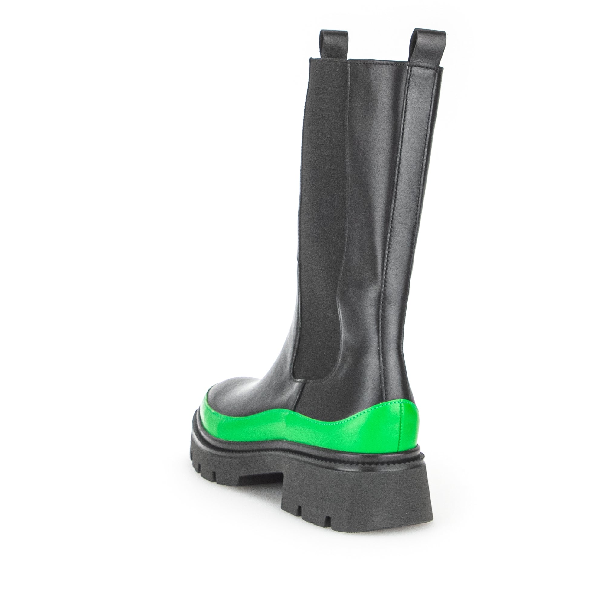 '91.834.33' women's medium long boot - Black green - Chaplinshoes'91.834.33' women's medium long boot - Black greenGabor