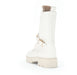 '92.743.60' women's wide fit (H) lace - zip boot - White - Chaplinshoes'92.743.60' women's wide fit (H) lace - zip boot - WhiteGabor