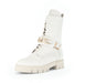 '92.743.60' women's wide fit (H) lace - zip boot - White - Chaplinshoes'92.743.60' women's wide fit (H) lace - zip boot - WhiteGabor