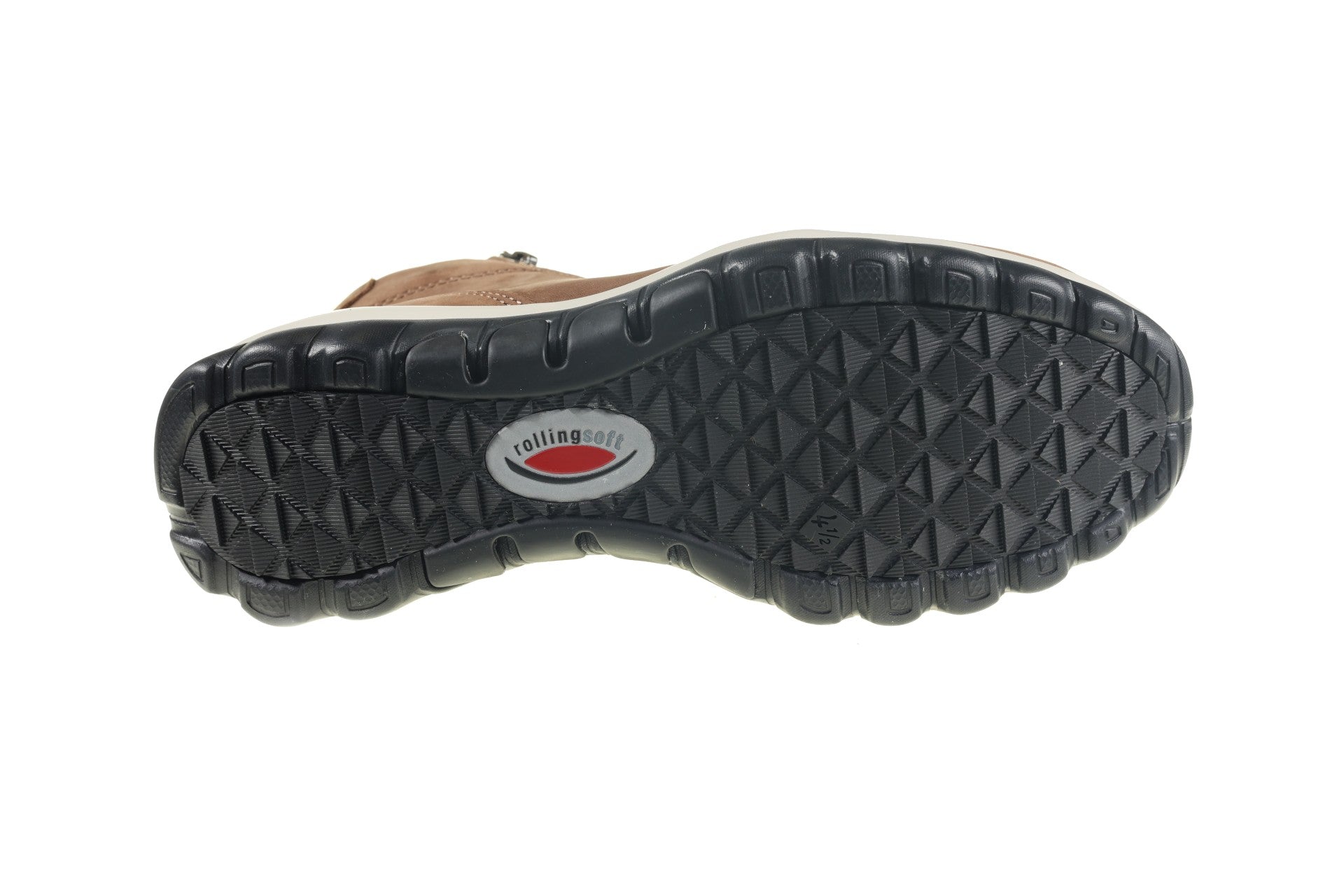 '96.868.41' women's walking rolling lace - zip boot - Brown - Chaplinshoes'96.868.41' women's walking rolling lace - zip boot - BrownGabor