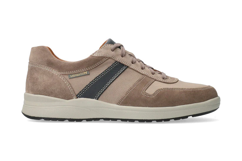 Zapatilla deportiva con cordones para hombre 'Vito' - gris