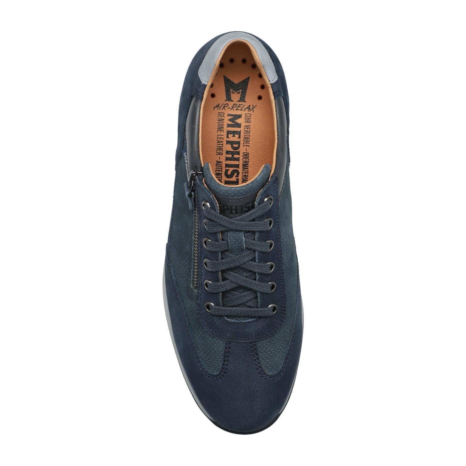 Heren sneaker 'Leon' - blauw