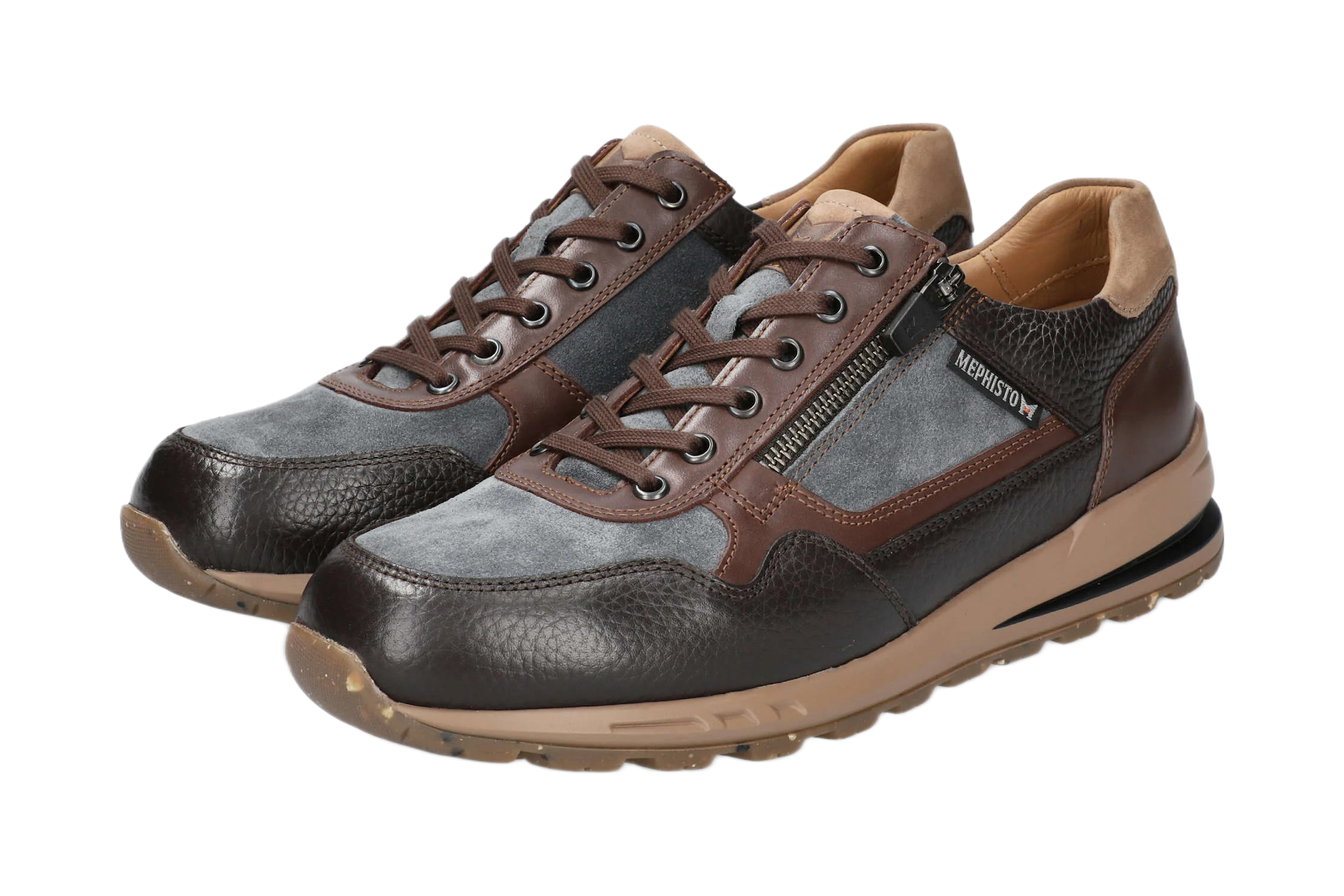 Sneaker stringata da uomo "Bradley" - marrone scuro