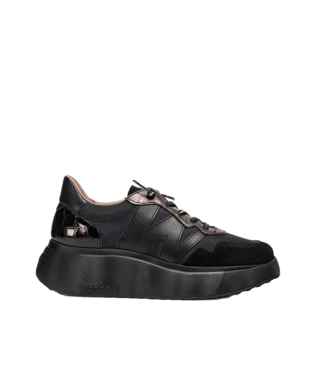 'Roma 31' women's lace-up shoes - Black
