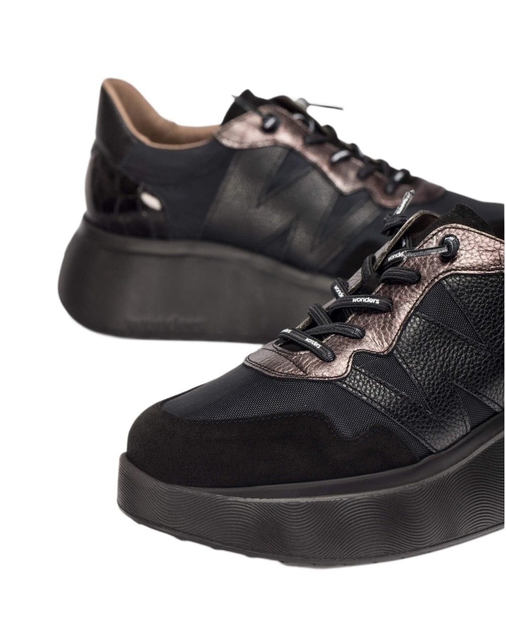 'Roma 31' women's lace-up shoes - Black