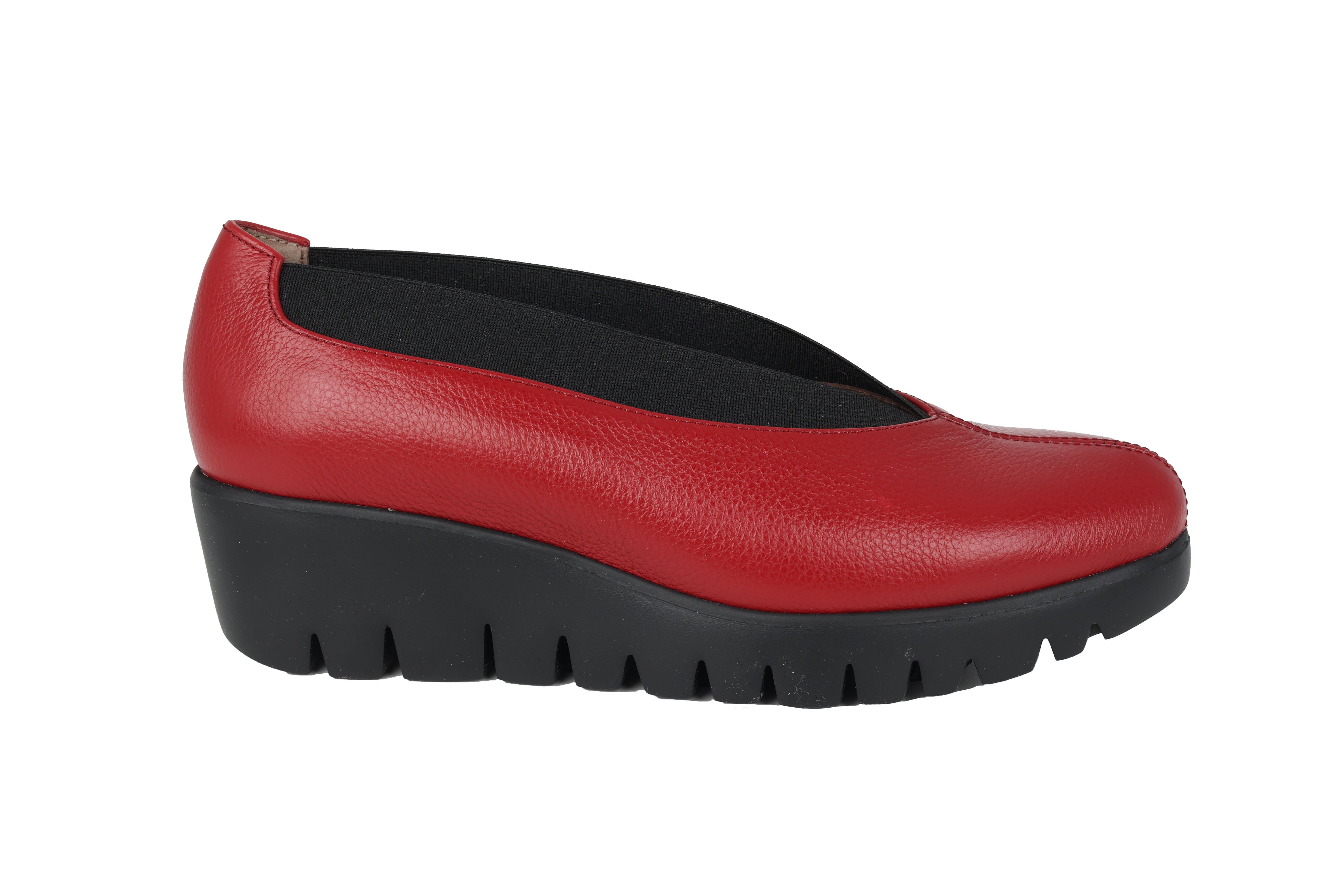 'Agadir' women's loafer - Red