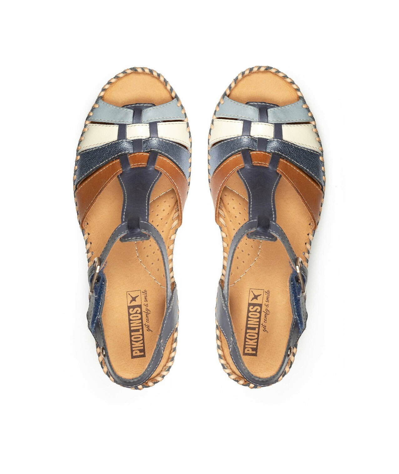 Sandalia mujer 'Aguadulce' - Azul