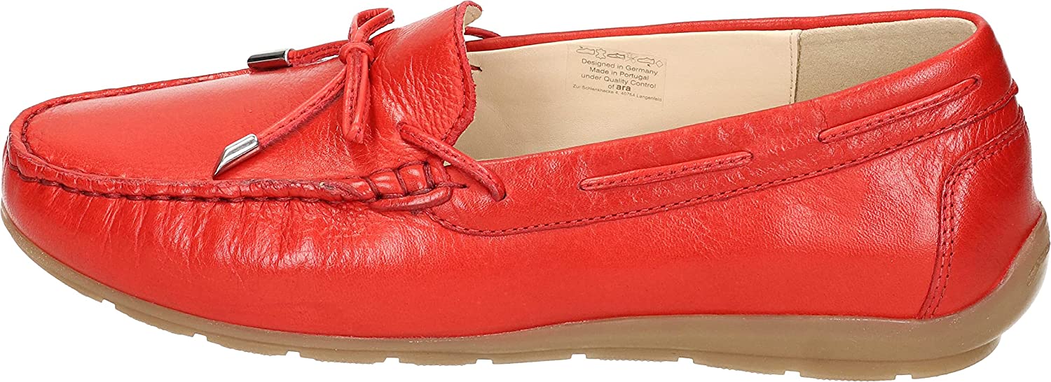 Mocasín de mujer 'Alabama' - Rojo - ChaplinshoesMocasín de mujer 'Alabama' - RedAra