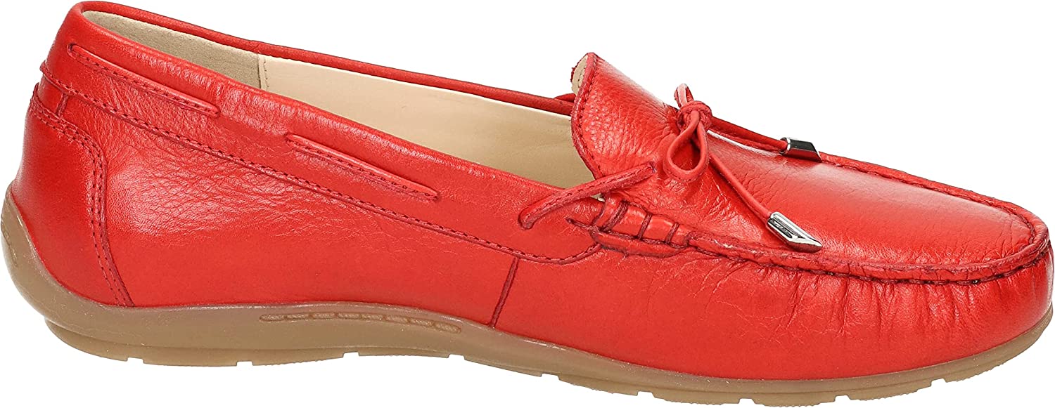 Mocasín de mujer 'Alabama' - Rojo - ChaplinshoesMocasín de mujer 'Alabama' - RedAra