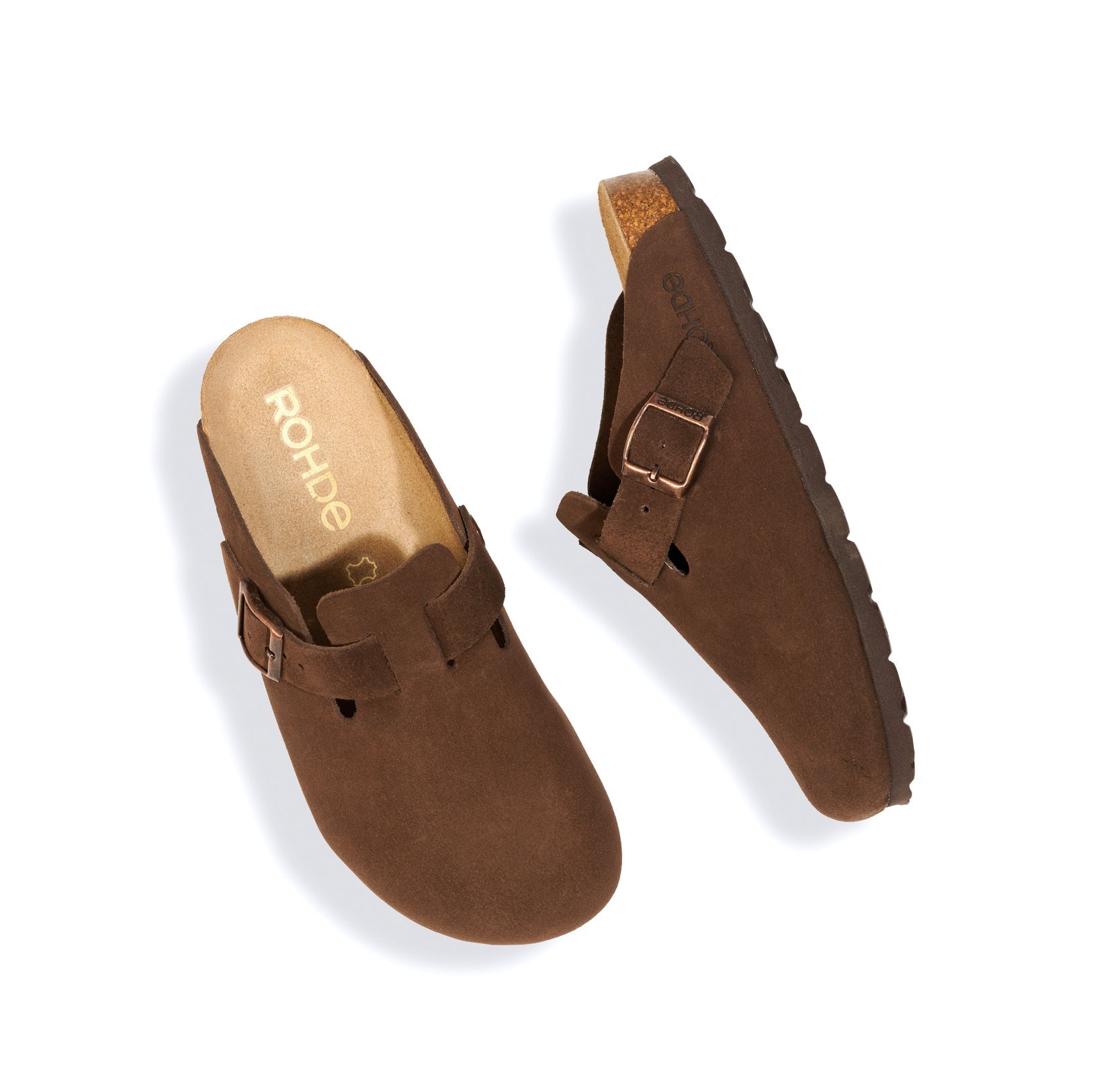 Zoccolo home indoor donna 'Alba' - Marrone - ChaplinshoesZoccolo da casa indoor da donna "Alba" - MarroneRohde