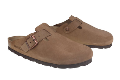 Zueco de interior para mujer 'Alba' - Marrón - ChaplinshoesZueco de interior para mujer 'Alba' - MarrónRohde