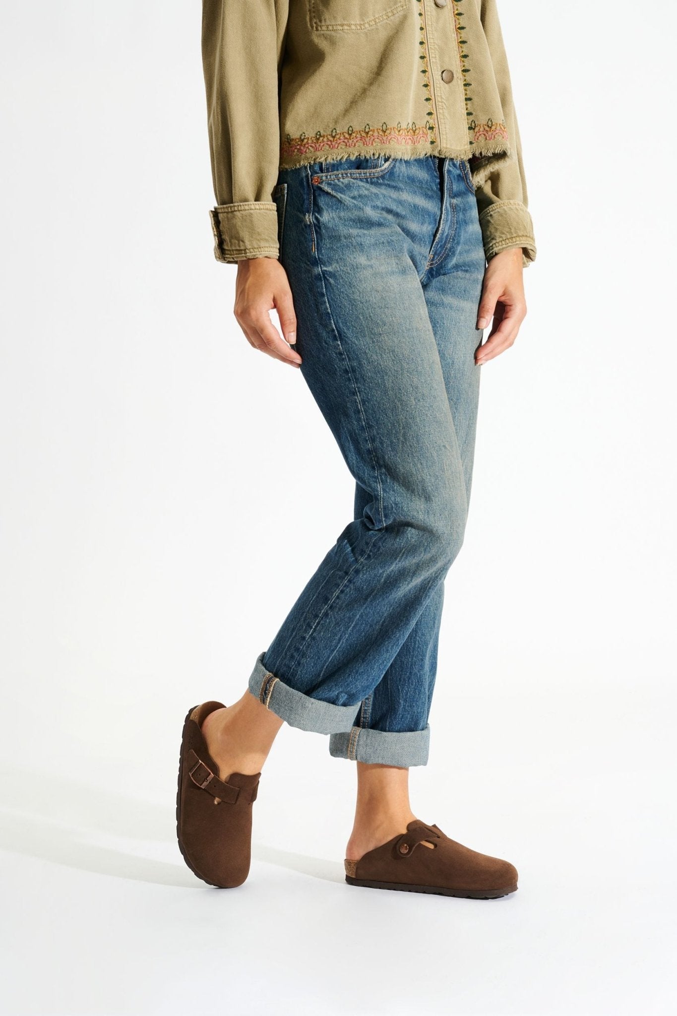 Zoccolo home indoor donna 'Alba' - Marrone - ChaplinshoesZoccolo da casa indoor da donna "Alba" - MarroneRohde