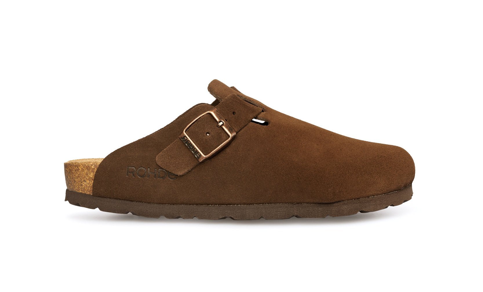 Zoccolo home indoor donna 'Alba' - Marrone - ChaplinshoesZoccolo da casa indoor da donna "Alba" - MarroneRohde