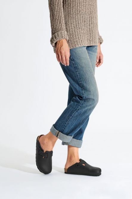 Zueco de exterior para mujer 'Alba' - Negro - ChaplinshoesZueco de exterior para mujer 'Alba' - NegroRohde