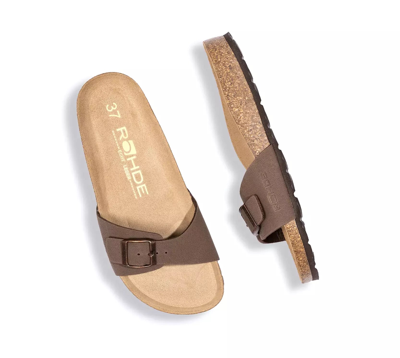 Sandalia mujer 'Alba' - Marrón - ChaplinshoesSandalia de mujer 'Alba' - MarrónRohde