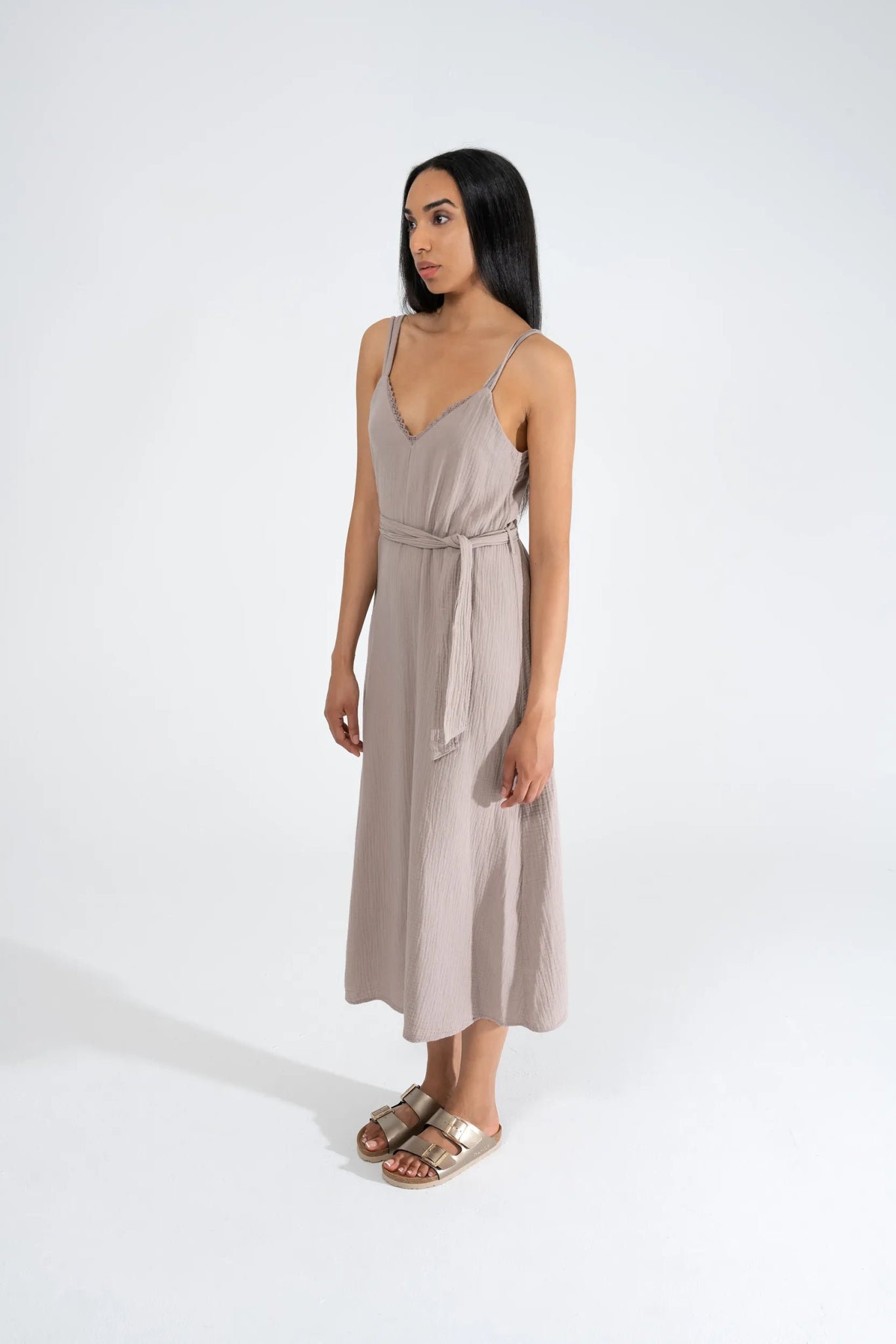 Damesslipper 'Alba' - goud - ChaplinshoesDamesslipper 'Alba' - goudRohde