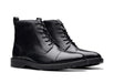 Botas de encaje para hombre 'Aldwin Cap' con cremallera - negro - ChaplinshoesBotas de hombre con cordones y cremallera 'Aldwin Cap' - negroClarks