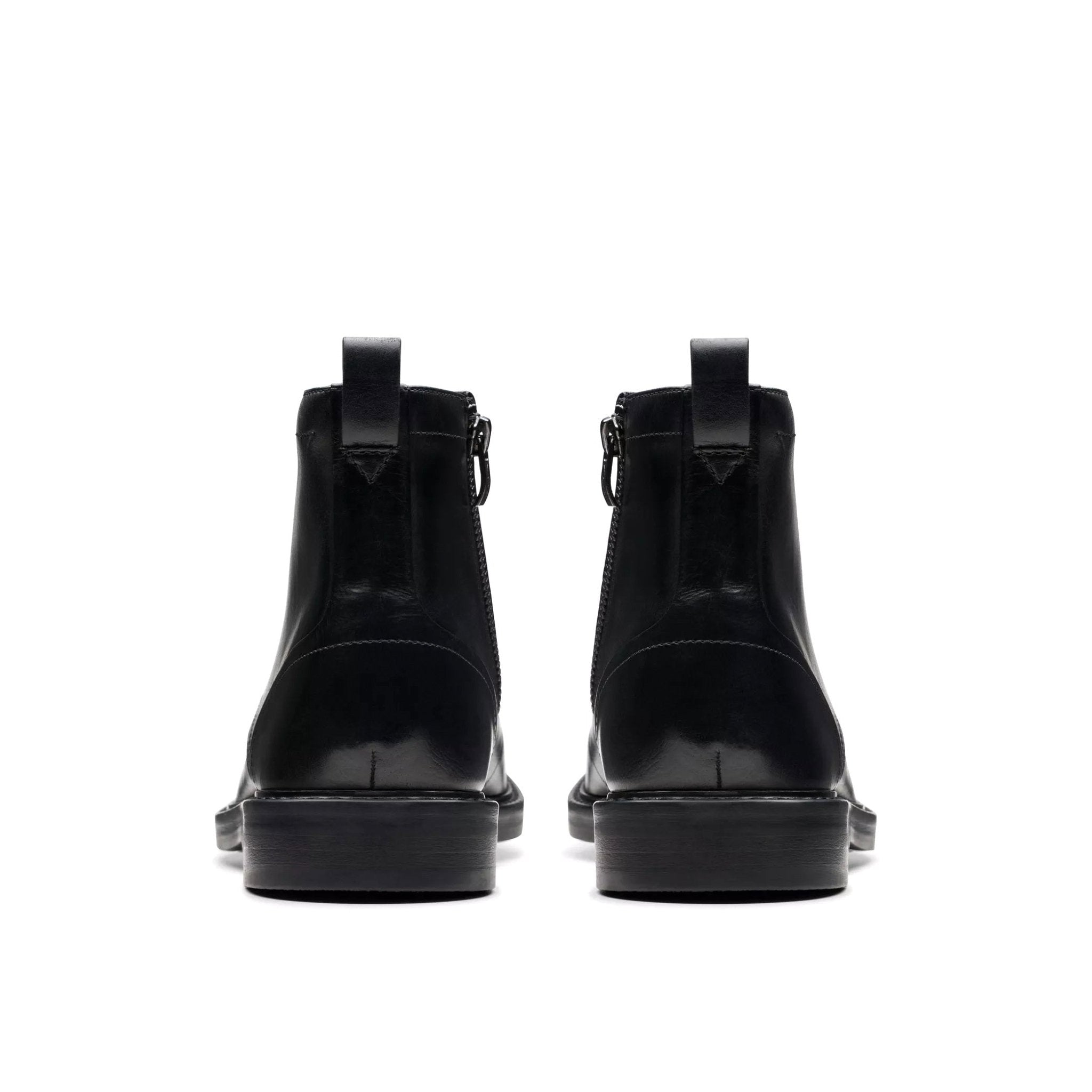 Botas de encaje para hombre 'Aldwin Cap' con cremallera - negro - ChaplinshoesBotas de hombre con cordones y cremallera 'Aldwin Cap' - negroClarks