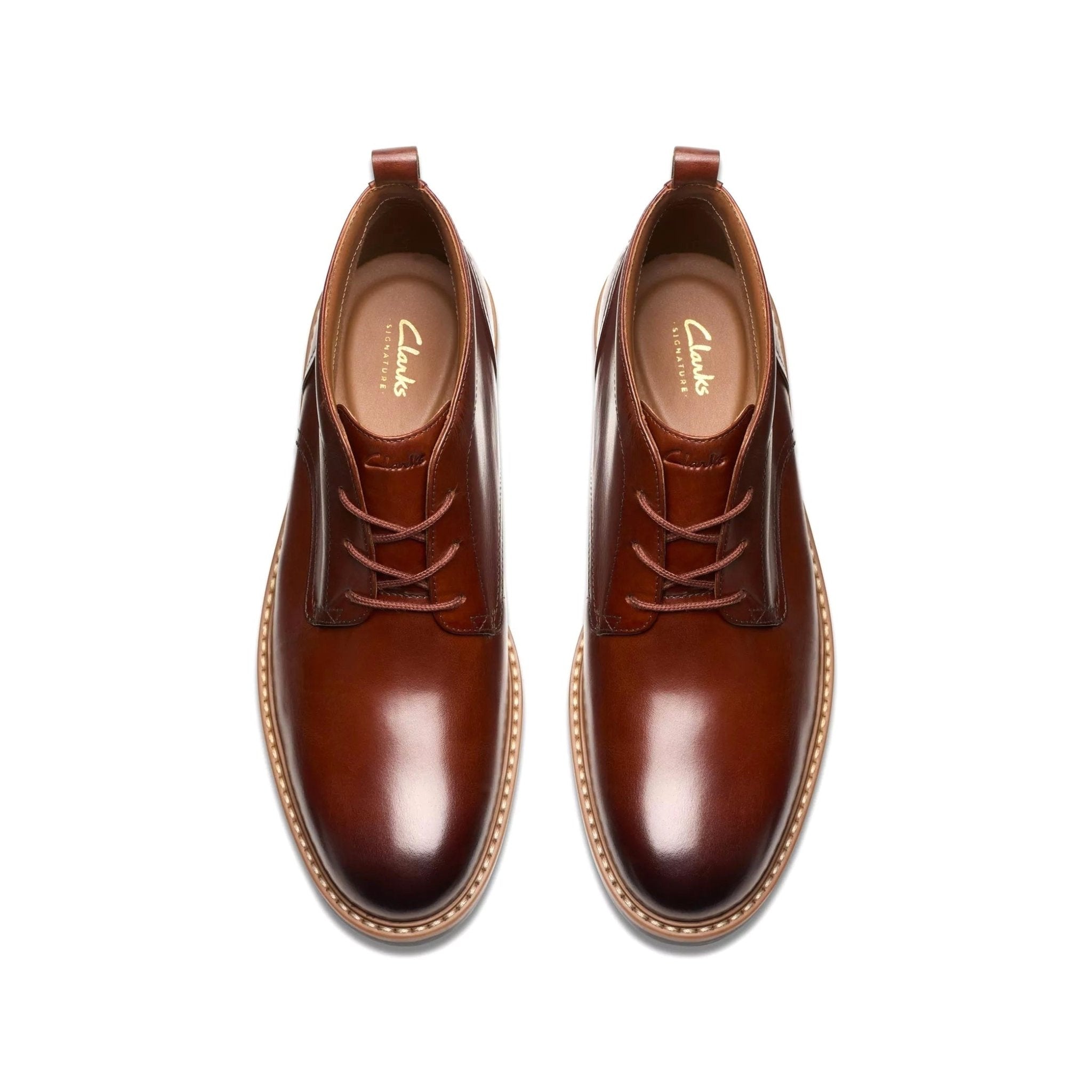 Botín para hombre 'Aldwin Chukka' - marrón - ChaplinshoesBotín de hombre 'Aldwin Chukka' - marrónClarks