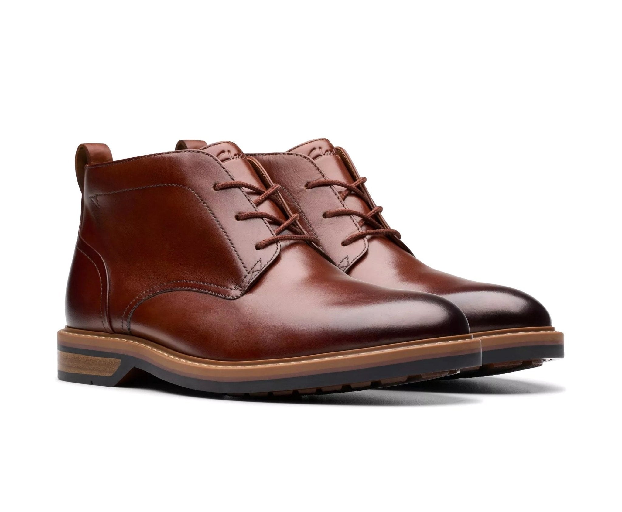 Botín para hombre 'Aldwin Chukka' - marrón - ChaplinshoesBotín de hombre 'Aldwin Chukka' - marrónClarks