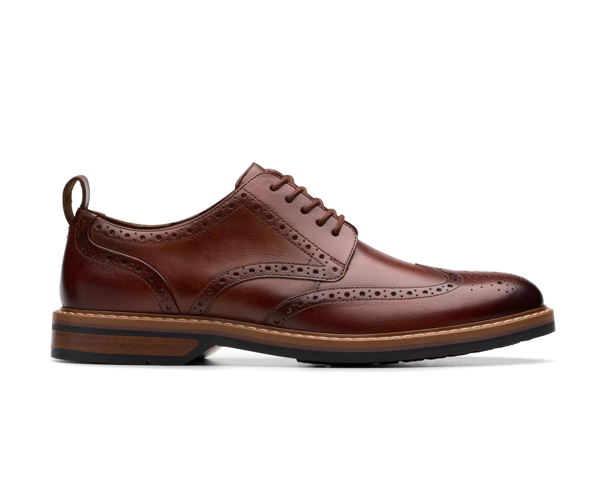 Zapato con cordones para hombre 'Aldwin Limit' - Marrón - ChaplinshoesZapato con cordones para hombre 'Aldwin Limit' - MarrónClarks
