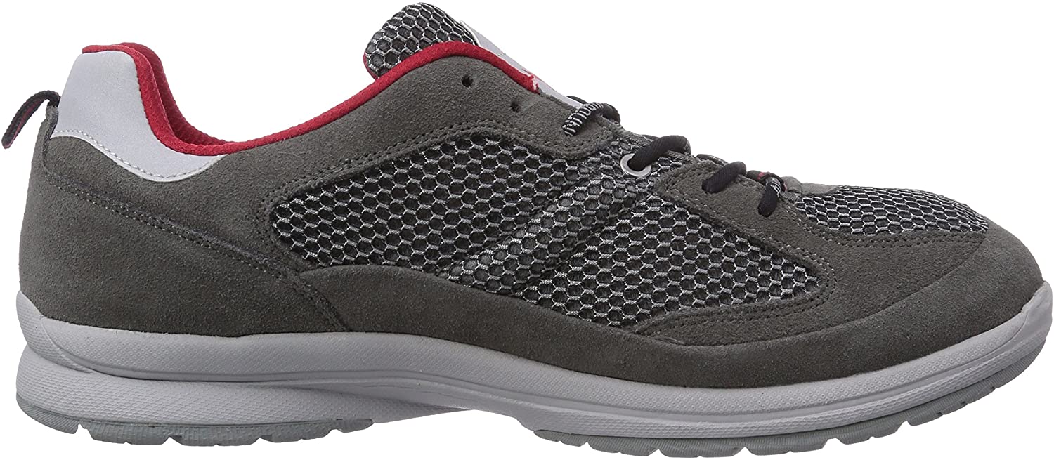 Sneaker outdoor da uomo Allrounder by Mephisto CALVARO - pelle scamosciata grigia/mesh - ChaplinshoesSneaker outdoor da uomo Allrounder by Mephisto CALVARO - pelle scamosciata grigia/meshMephisto