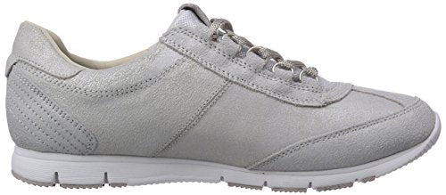 Allrounder by Mephisto JANIKA - zapatilla para caminar para mujer - cuero plateado metalizado - ChaplinshoesAllrounder by Mephisto JANIKA - zapatilla para caminar para mujer - cuero plateado metalizadoMephisto
