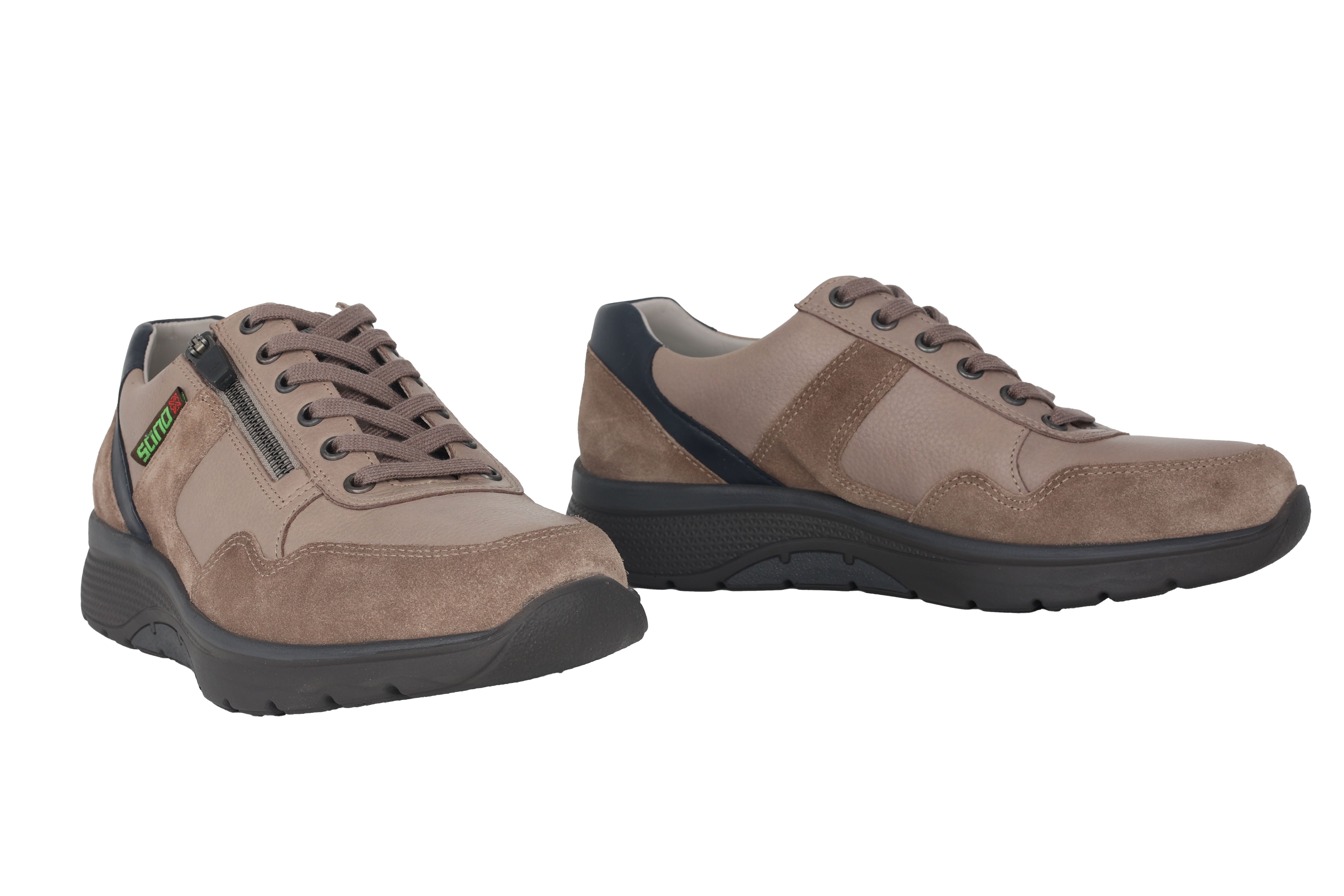 Chaussure de marche à lacets à roulettes pour hommes 'Amory' - gris