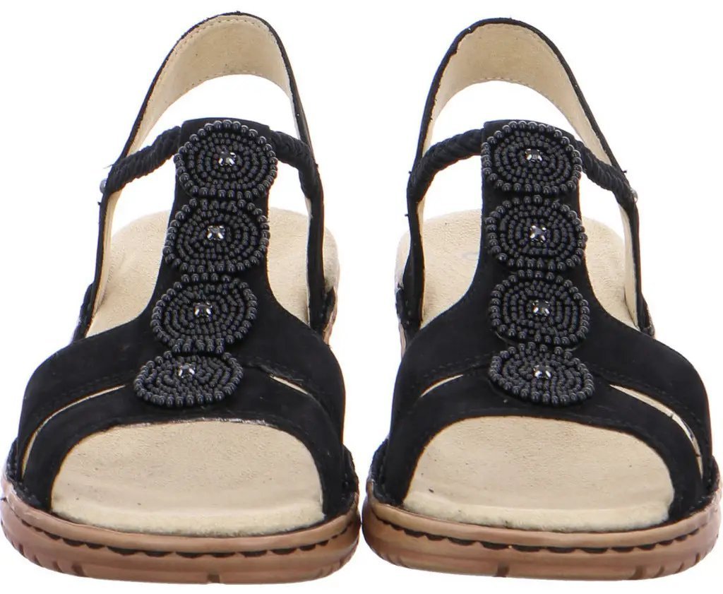 Ara 12 - 27217 - 75 Sandalia Mujer - Negro - ChaplinshoesAra 12 - 27217 - 75 Sandalia Mujer - NegroAra