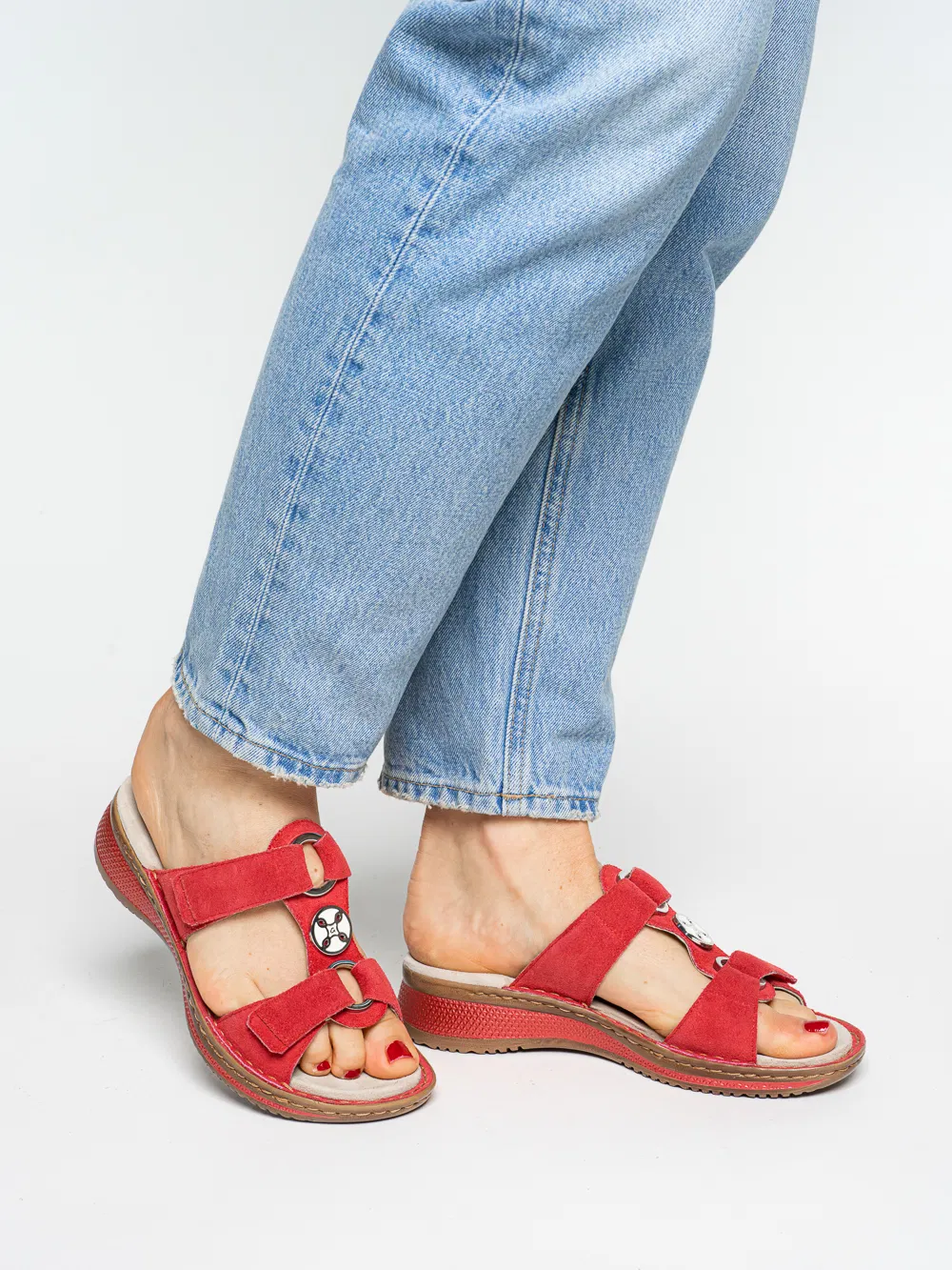 Damen-Slide-Sandale 'Hawaii' - Rosa