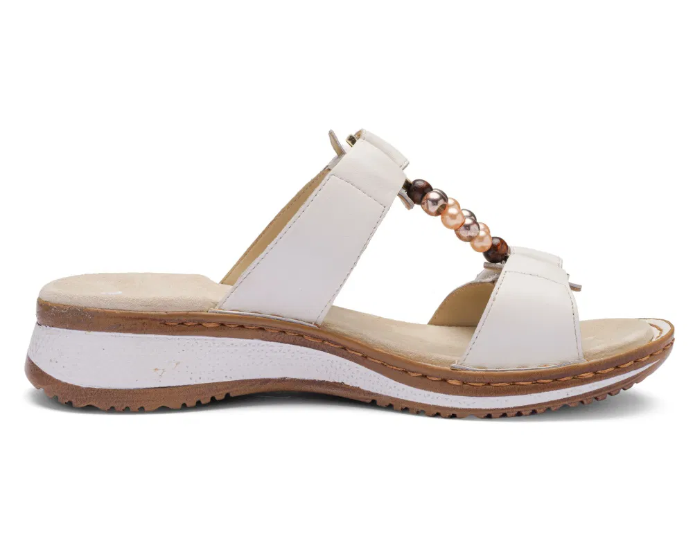 'Hawaii' damesandal - Off White