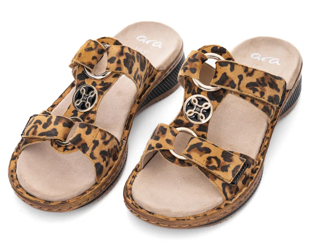 'Hawaii' slidesandal til kvinder - brun
