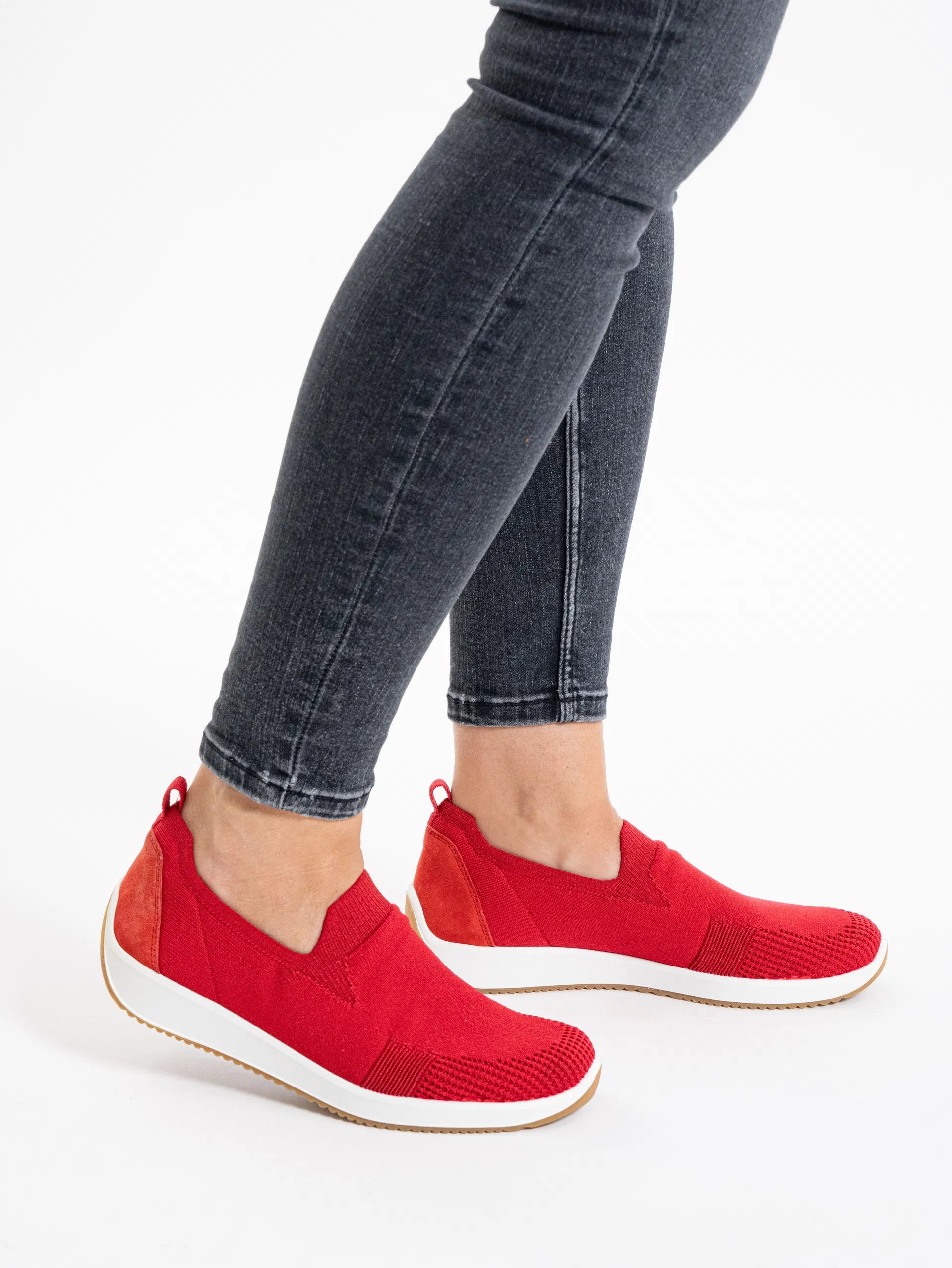 Damesloafer 'Lissabon' - rood