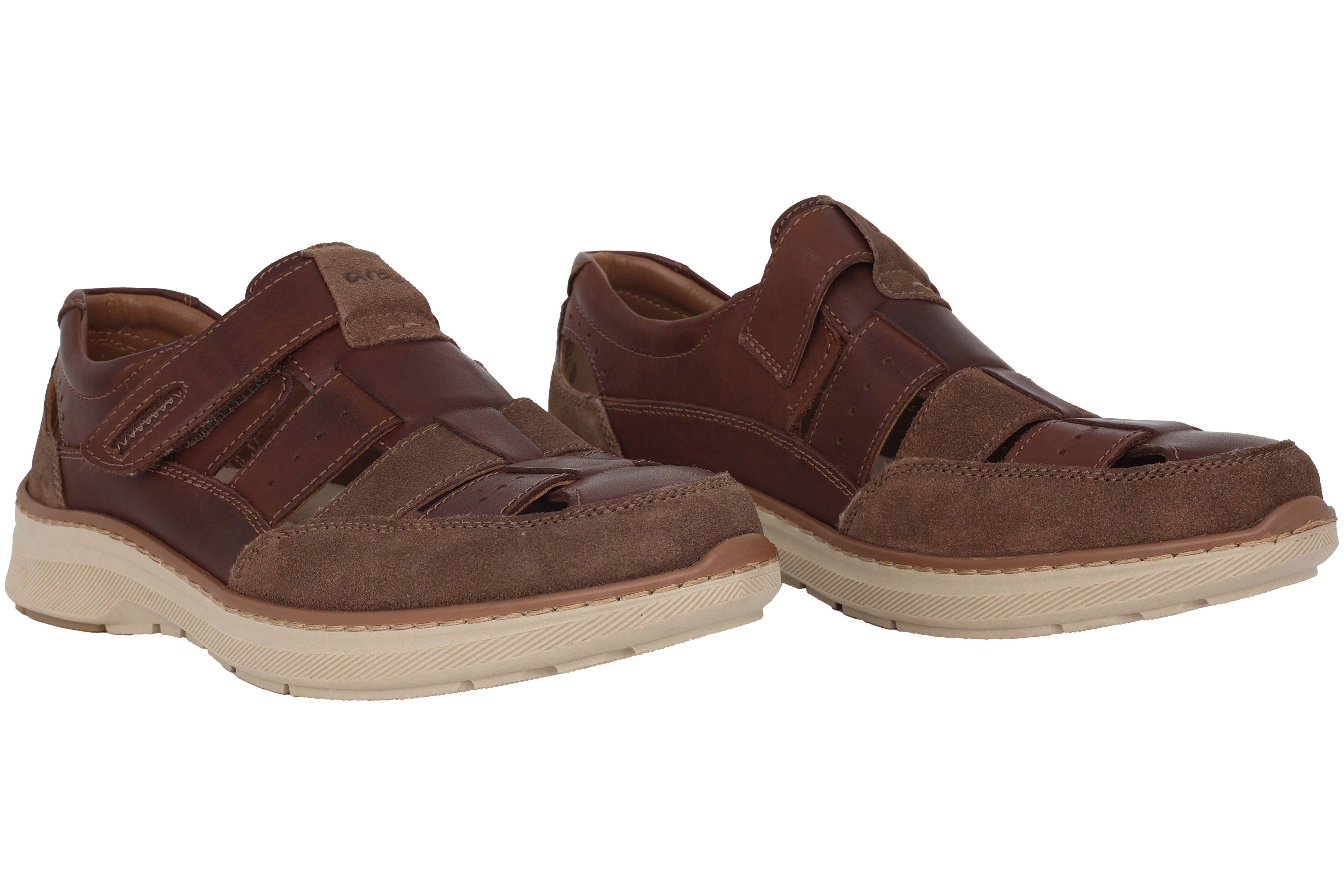 Herren-Sandale „Pedro“ mit weiter Passform (h) – Dunkelbraun