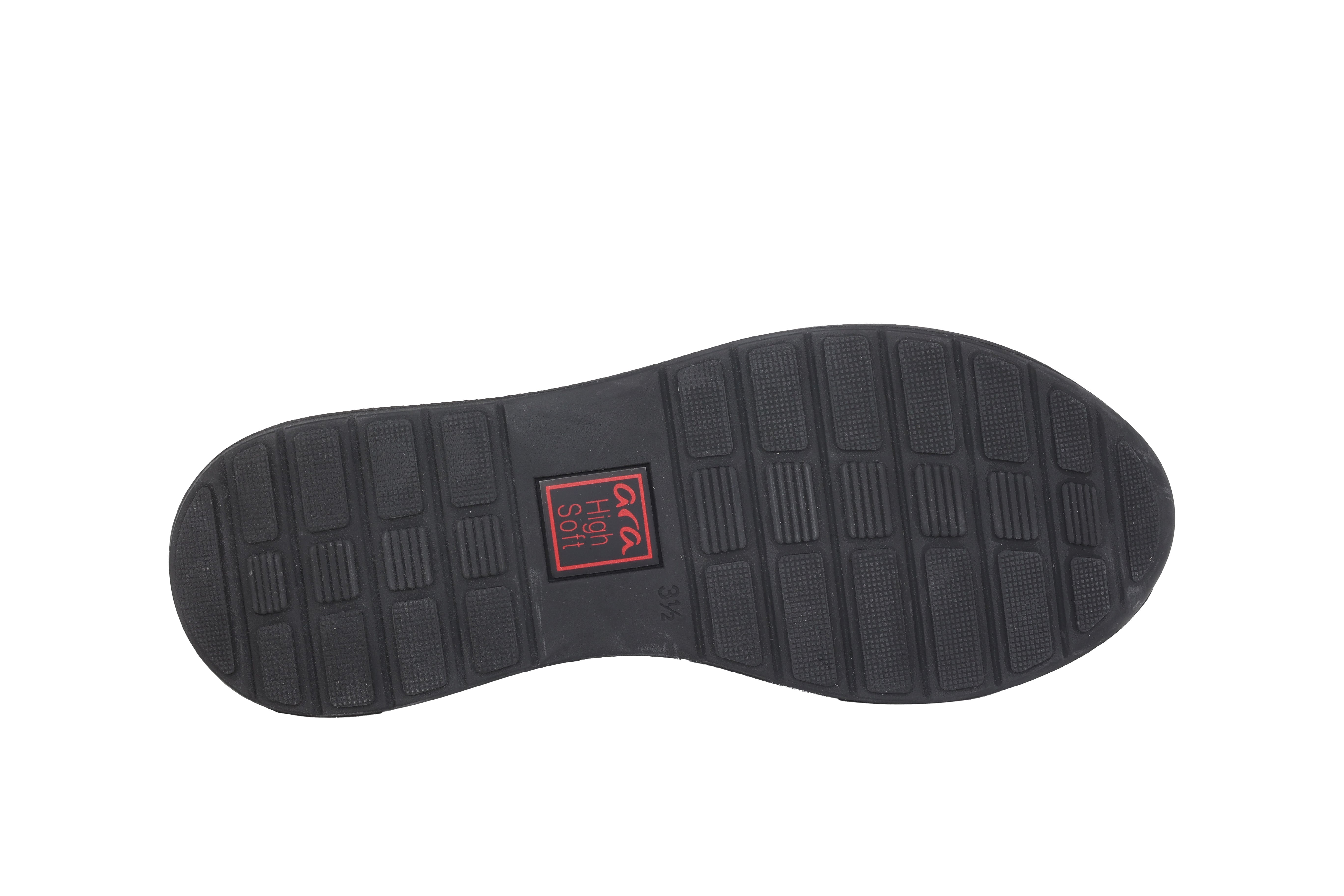 Zapatilla deportiva con cordones para mujer 'Osaka' Wide Fit (H) - negro