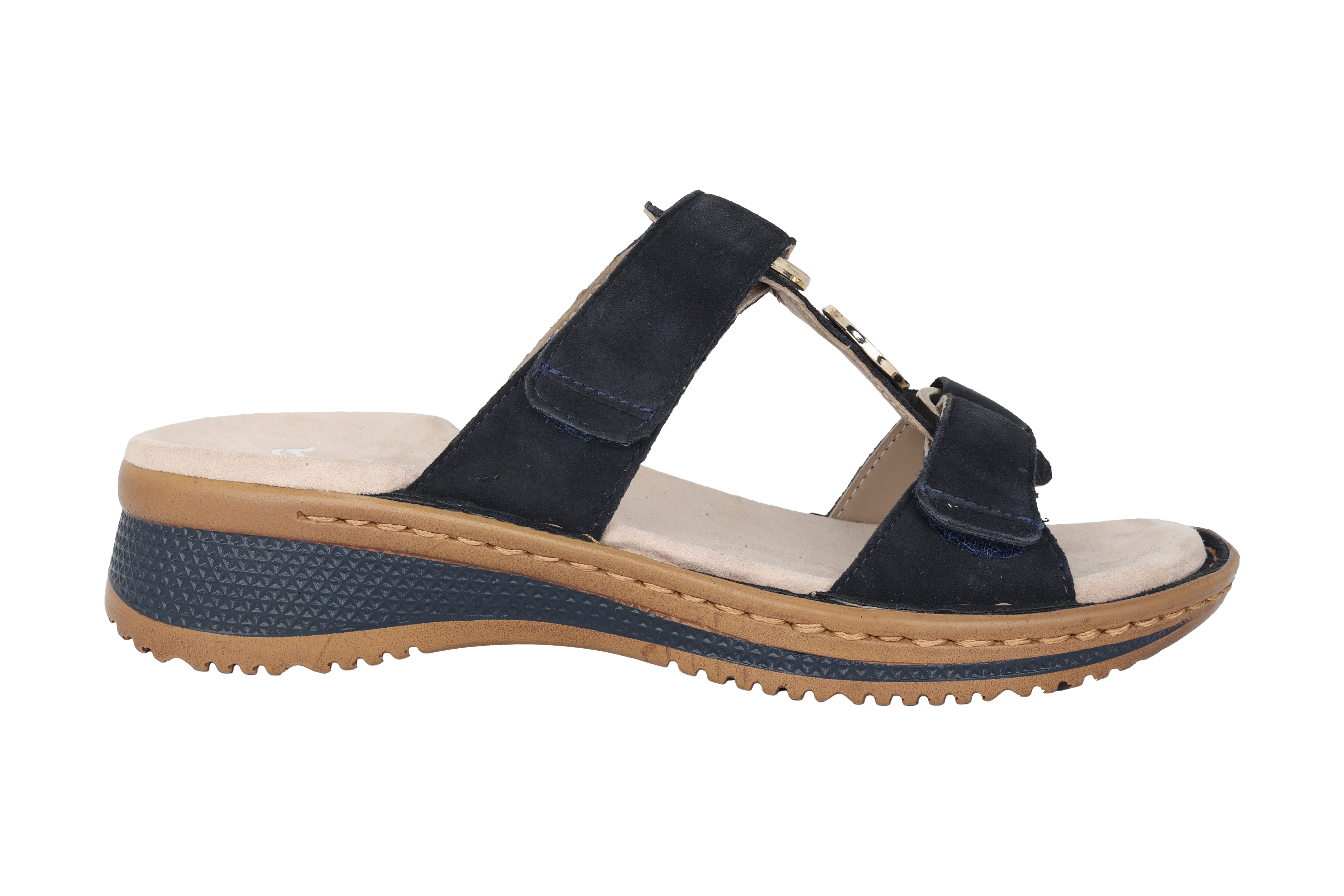 Damen-Slide-Sandale „Hawaii“ – Blau