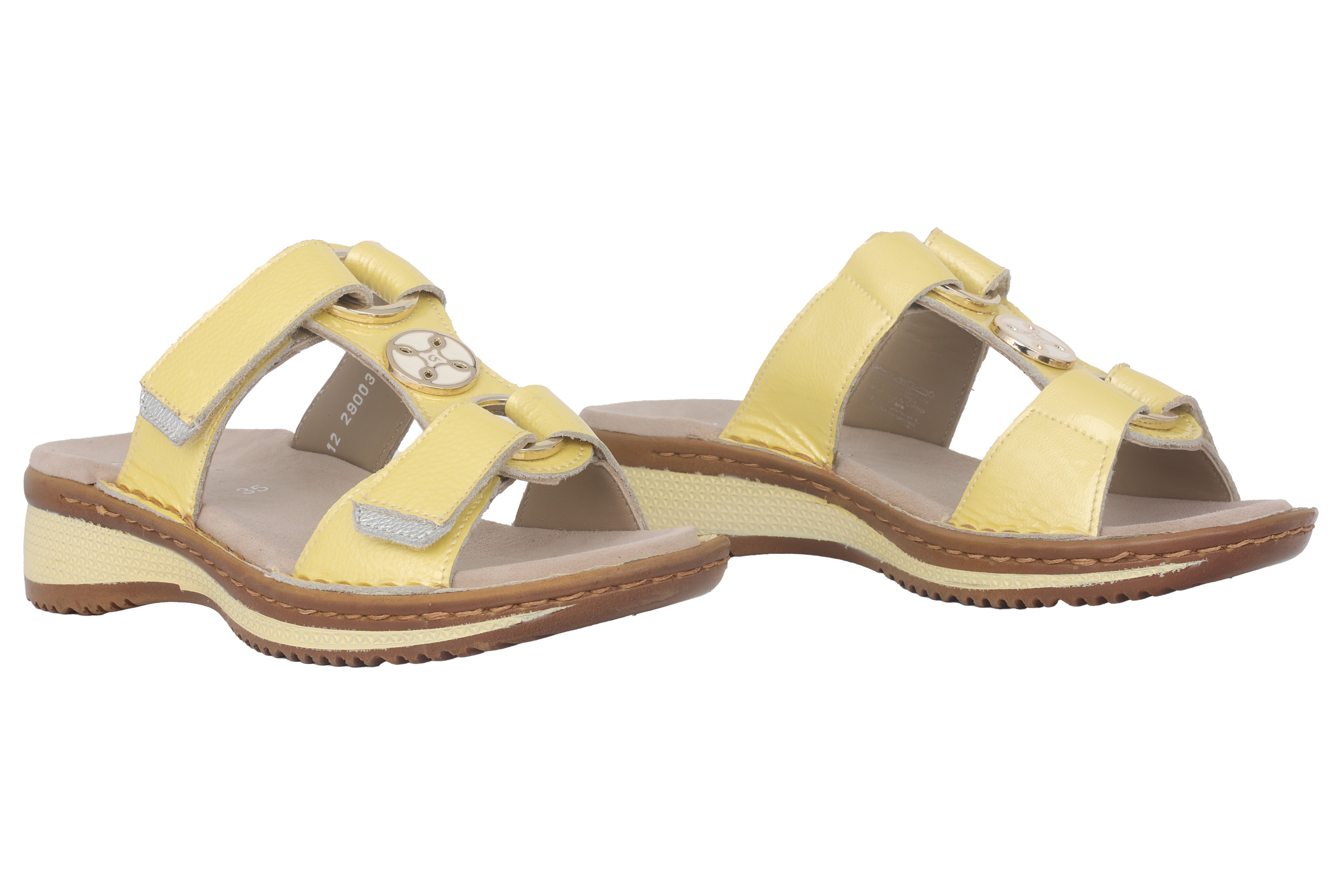 Damen-Slide-Sandale 'Hawaii' - Gelb