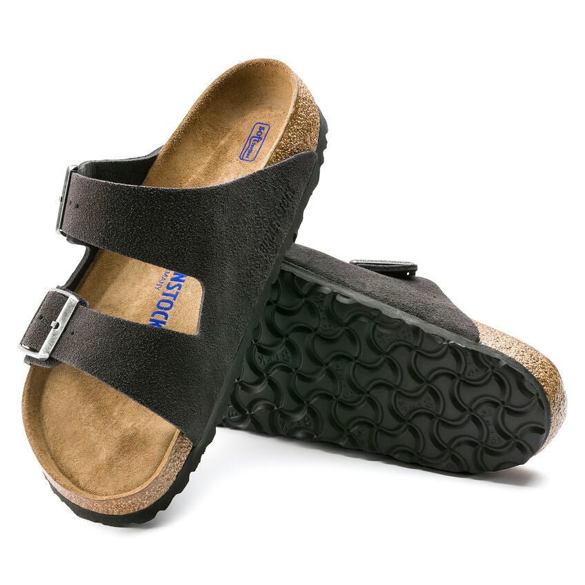 Sandalo slide da uomo 'Arizona BS' - grigio scuro - ChaplinshoesSandalo slide da uomo "Arizona BS" - grigio scuroBirkenstock