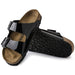 'Arizona BS' women's slide sandal - black patent - Chaplinshoes'Arizona BS' women's slide sandal - black patentBirkenstock