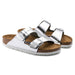 Sandalo slide da donna 'Arizona BS' - argento - ChaplinshoesSandalo slide da donna "Arizona BS" - argentoBirkenstock