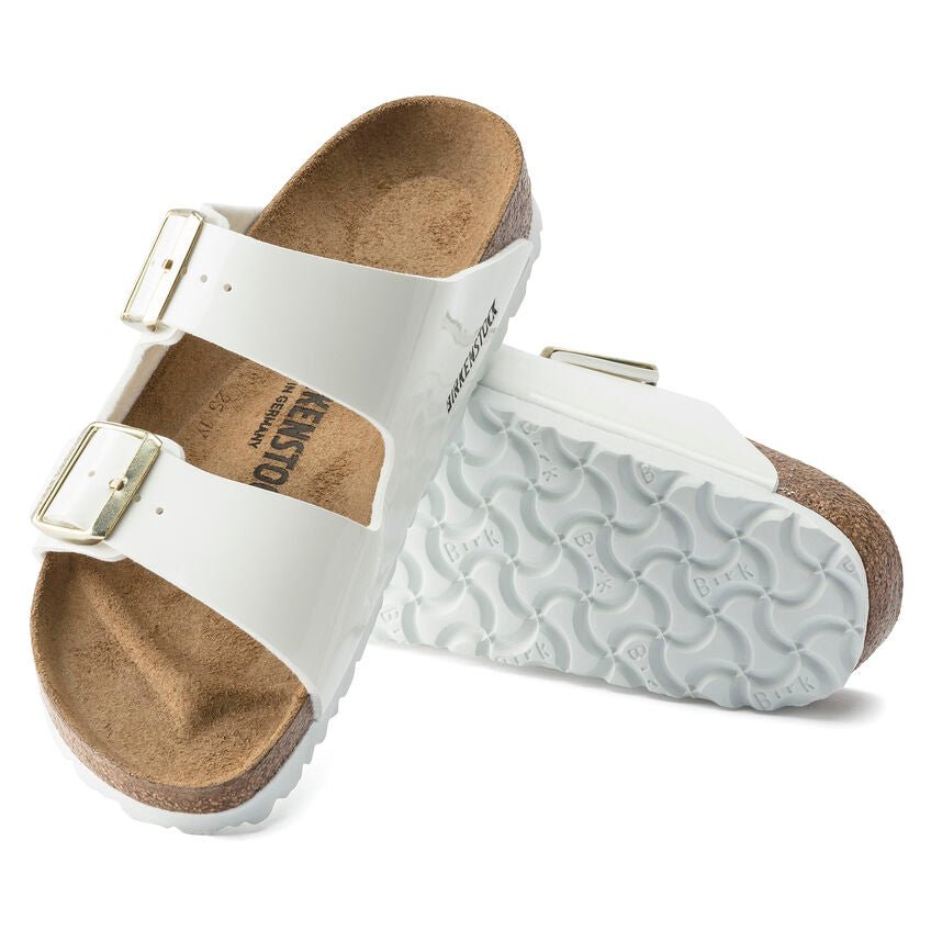 Sandalo slide da donna 'Arizona BS' - bianco - ChaplinshoesSandalo slide da donna "Arizona BS" - biancoBirkenstock