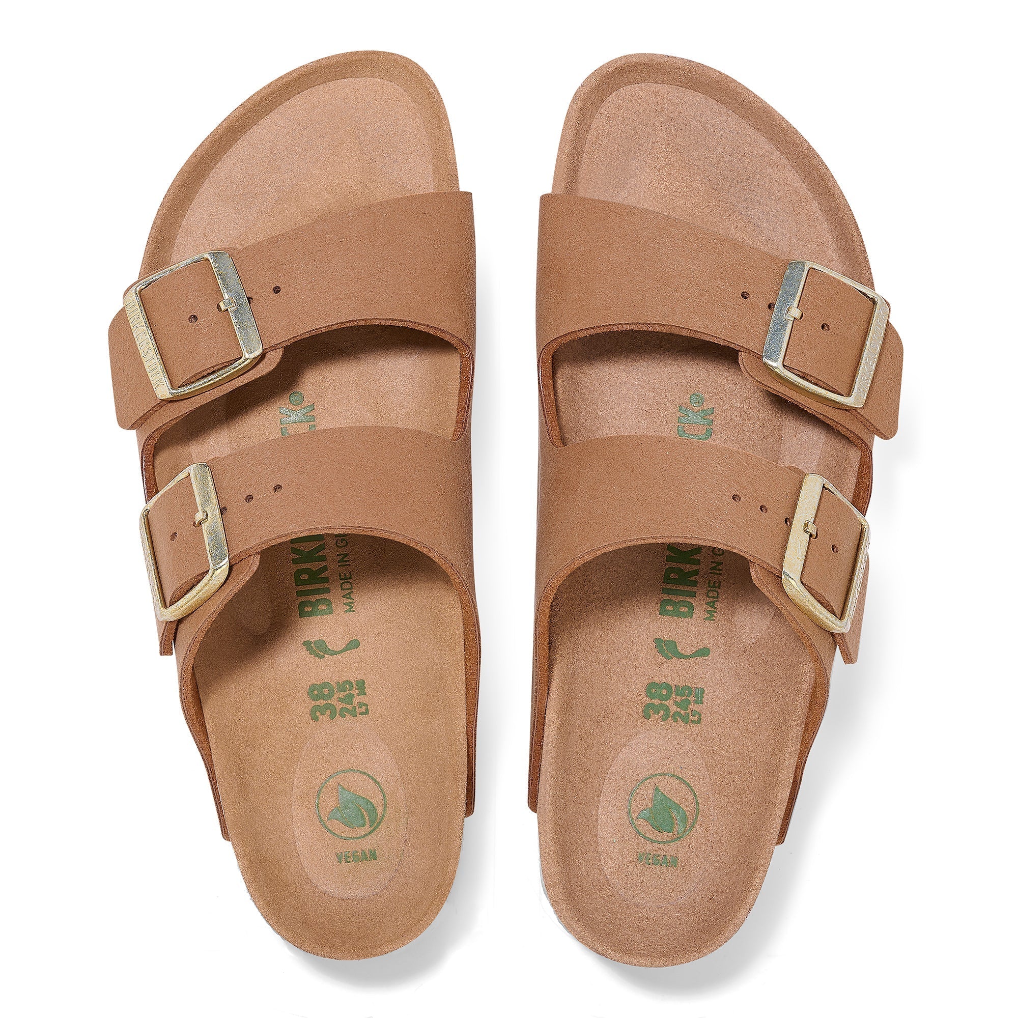 Sandalo slide vegano da donna 'Arizona BS' - marrone - ChaplinshoesSandalo slide vegano da donna "Arizona BS" - marroneBirkenstock
