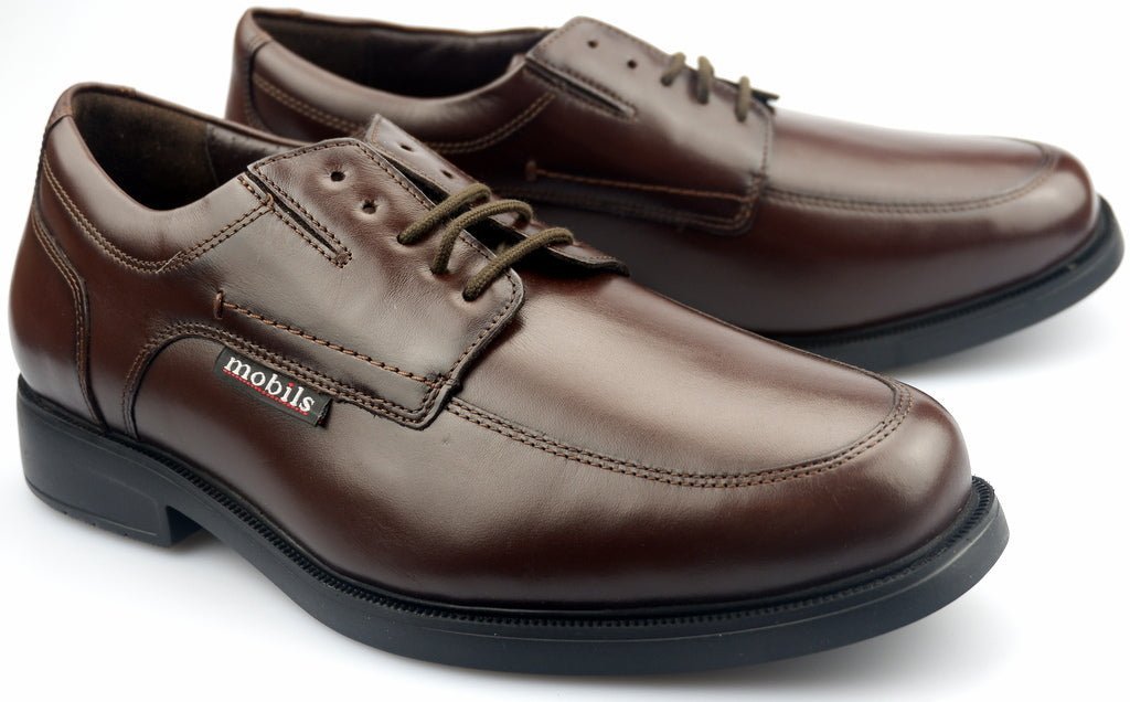 'ARMIN'zapatos ergonómicos de hombre de ajuste ancho (H) - Marrón - Chaplinshoes'ARMIN'zapatos ergonómicos de hombre de ajuste ancho (H) - MarrónMephisto