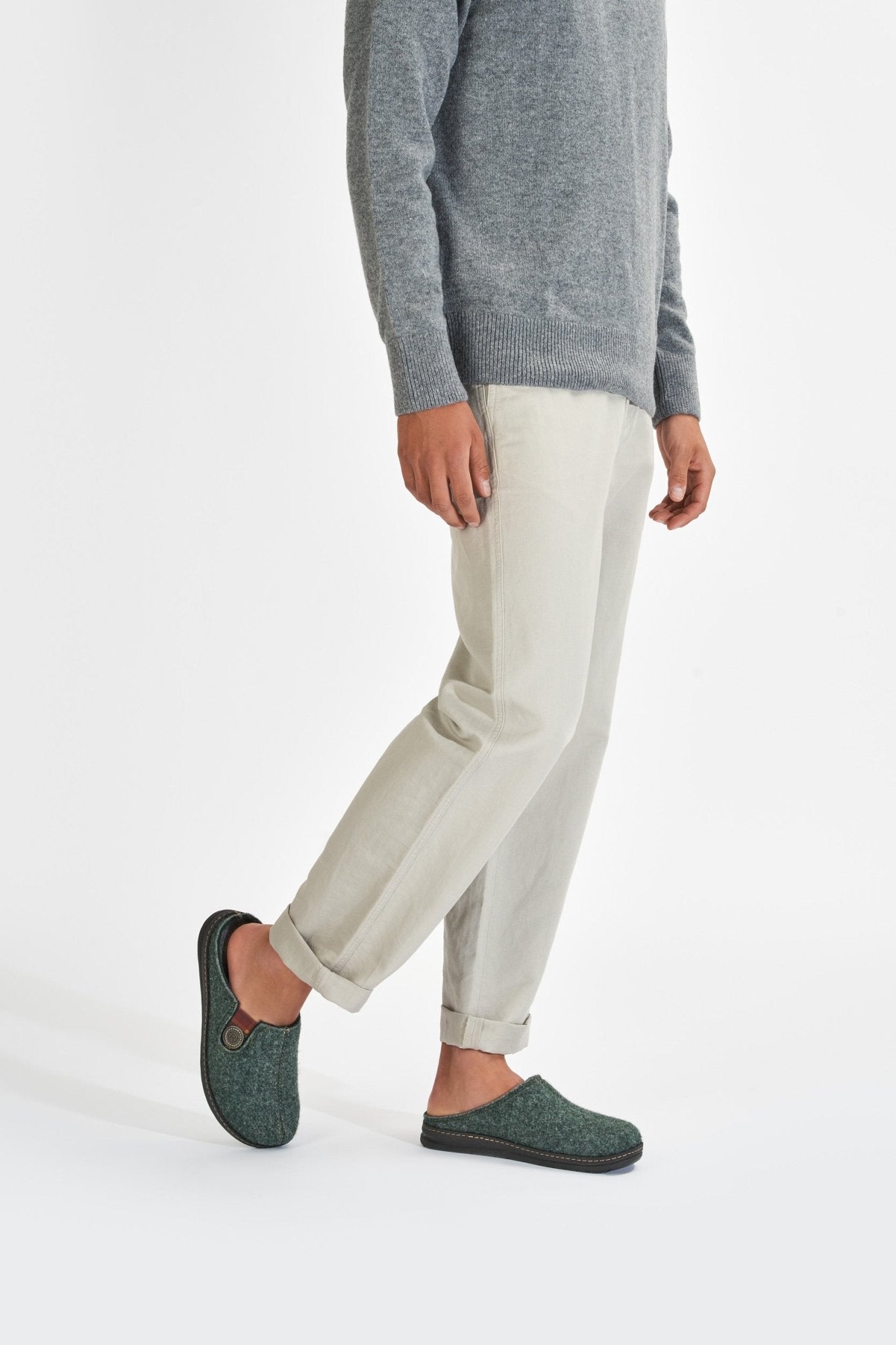 Zapatillas de estar por casa para hombre 'Asiago' - verde - ChaplinshoesZapatillas de estar por casa para hombre 'Asiago' - verdeRohde